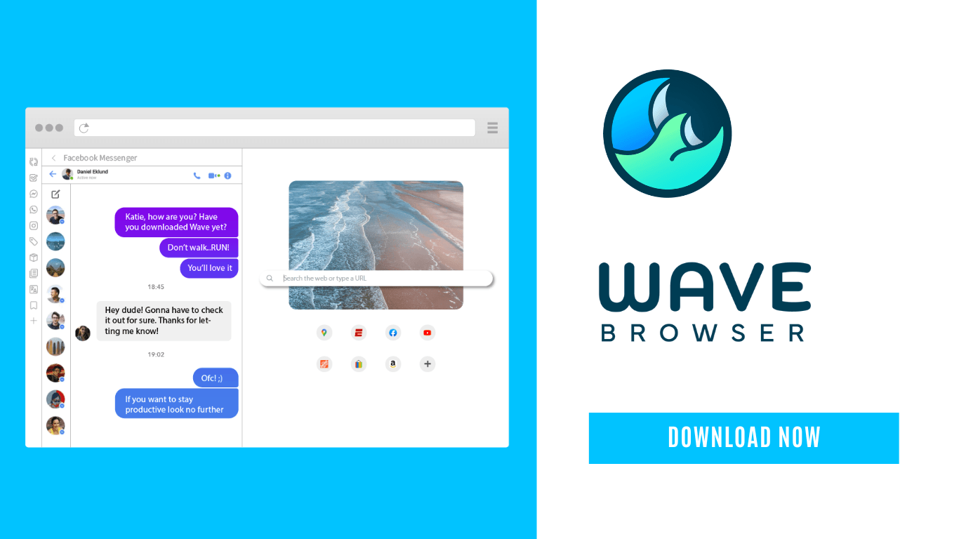 Wave browser efficient intuitive and personal web browser